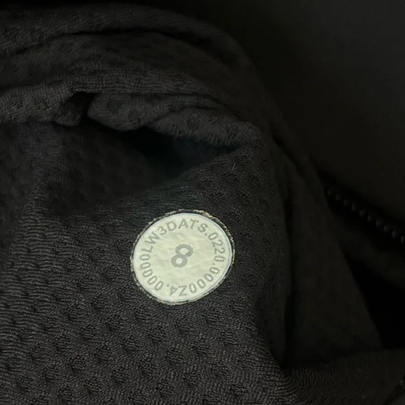Lululemon Final Mile Jacket Black Reflective Running 8